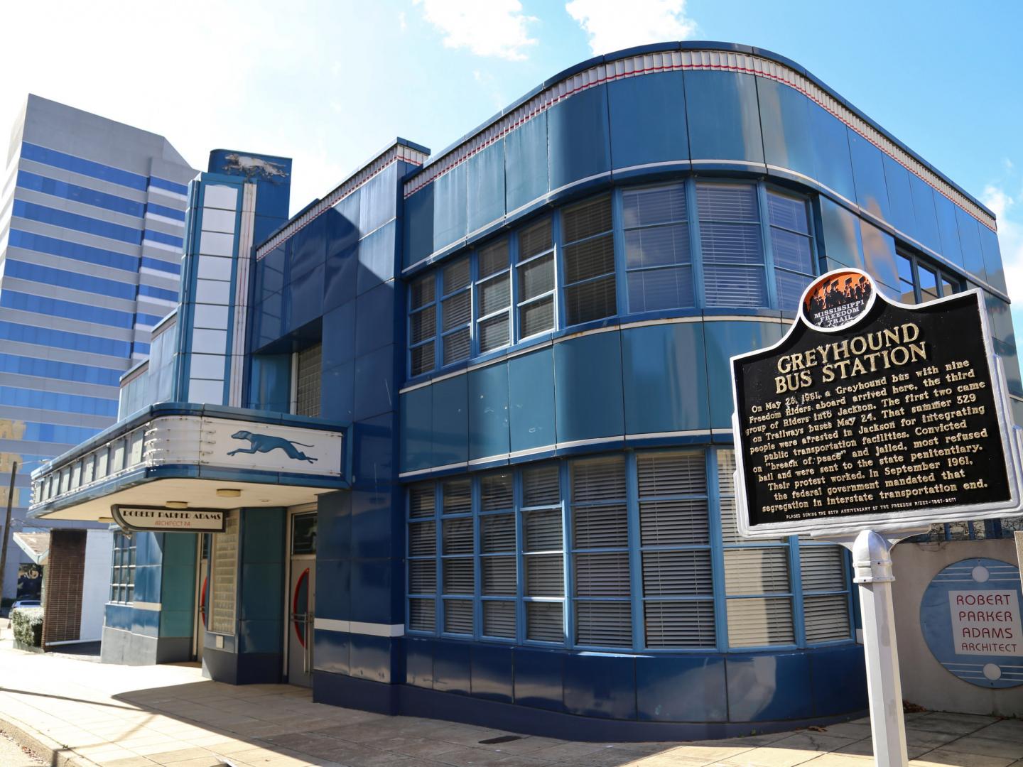 傑克遜的灰狗巴士車站，是 1960 年代民權運動奮鬥歷程中的重要歷史性地點