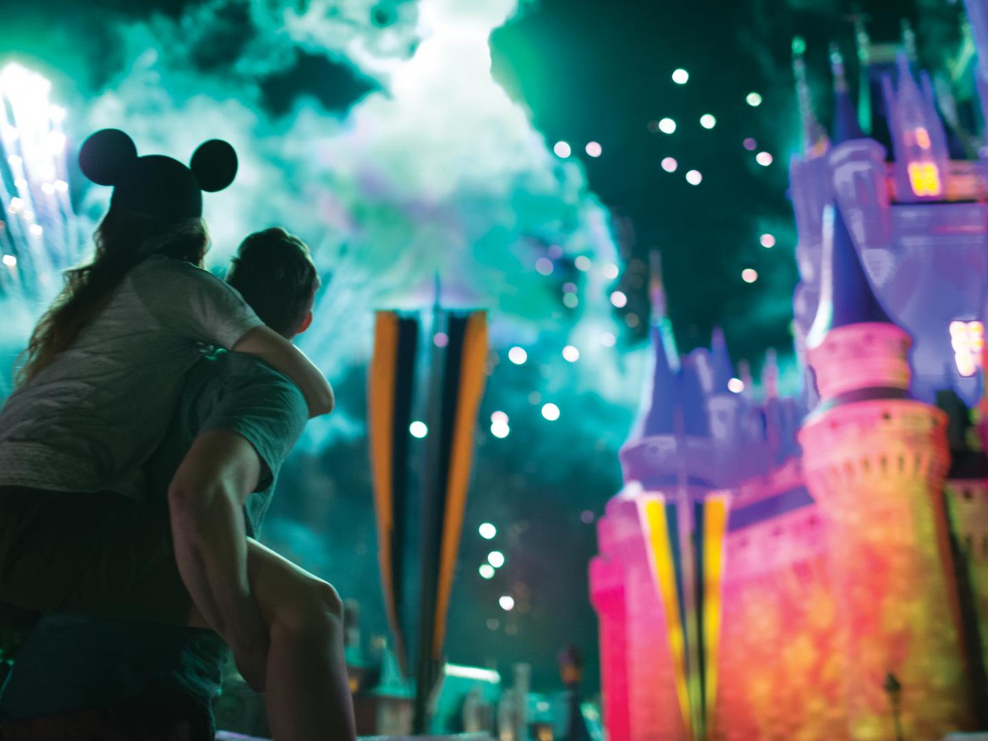 神奇王國的煙火秀