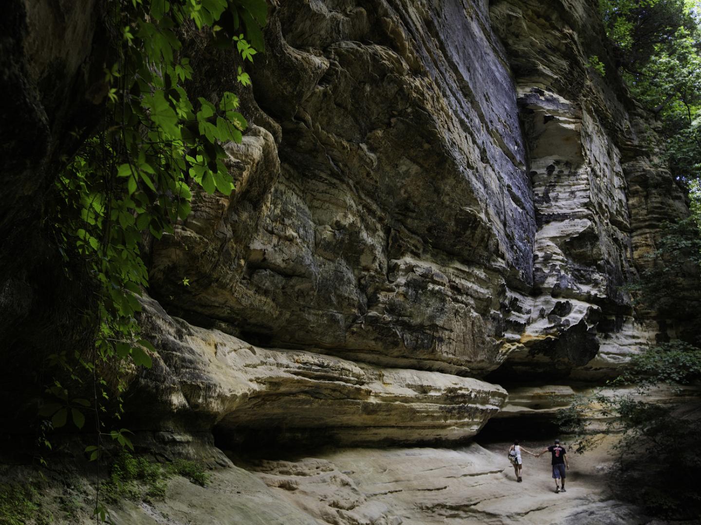 饑餓岩令人驚嘆的地貌構造