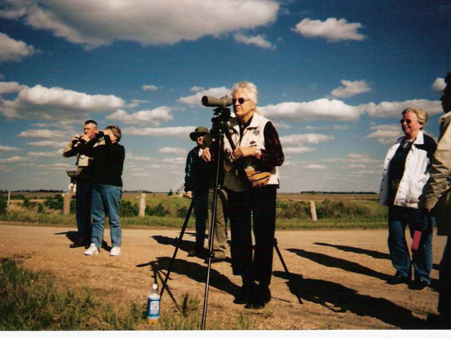 沿著堪薩斯州的濕地與野生動物國家景觀道路賞鳥