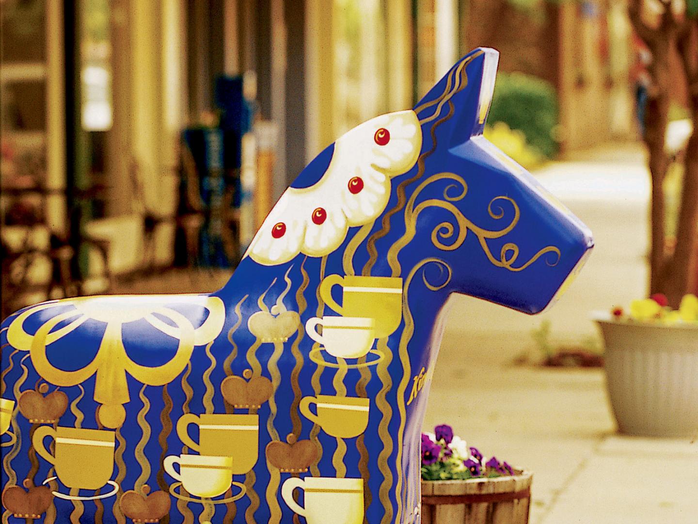 達拉木馬是瑞典文化在堪薩斯州林茲堡遺留影響力的象徵