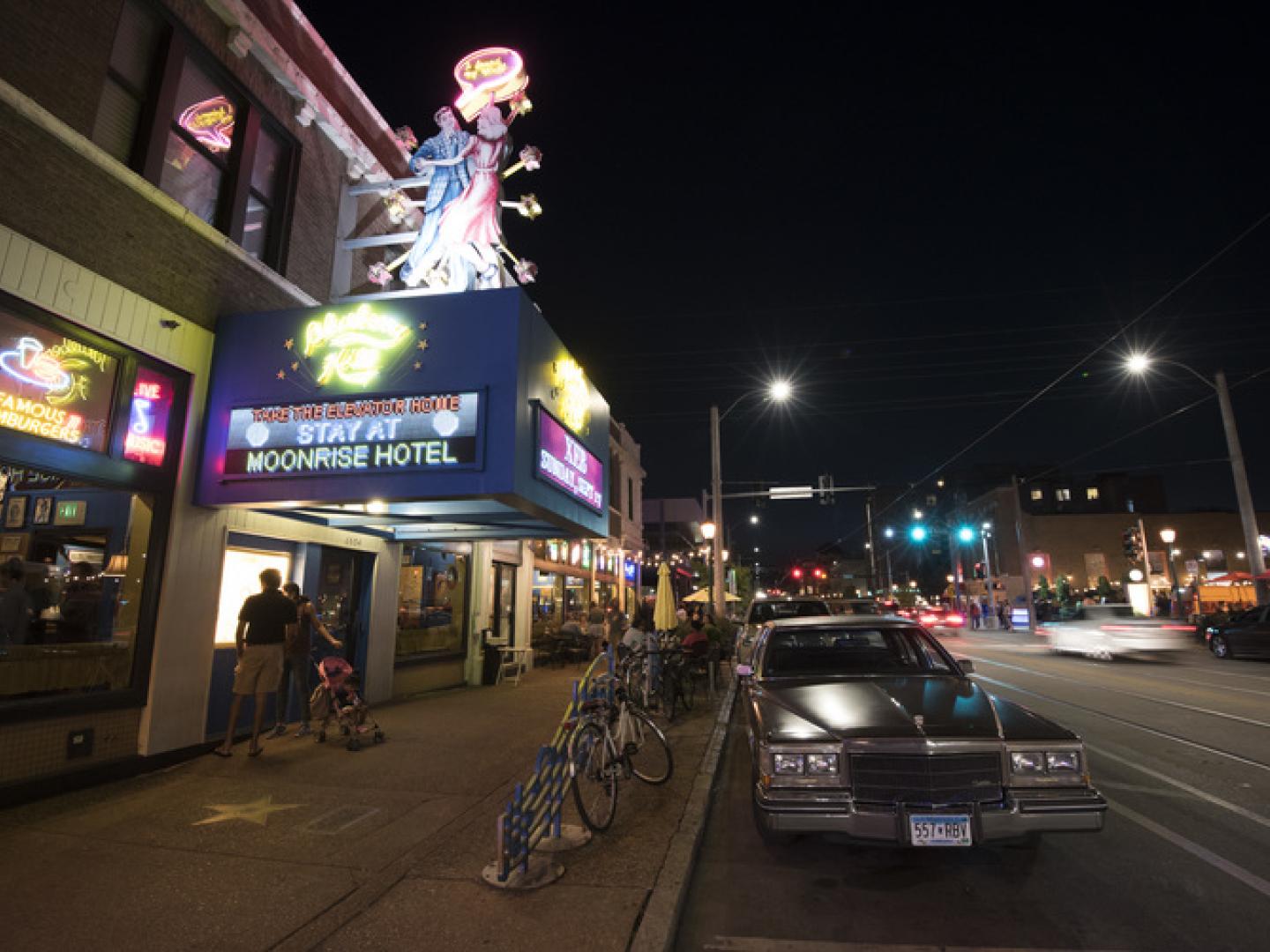 Blueberry Hill in the Delmar Loop neighborhood of St. Louis, Missouri