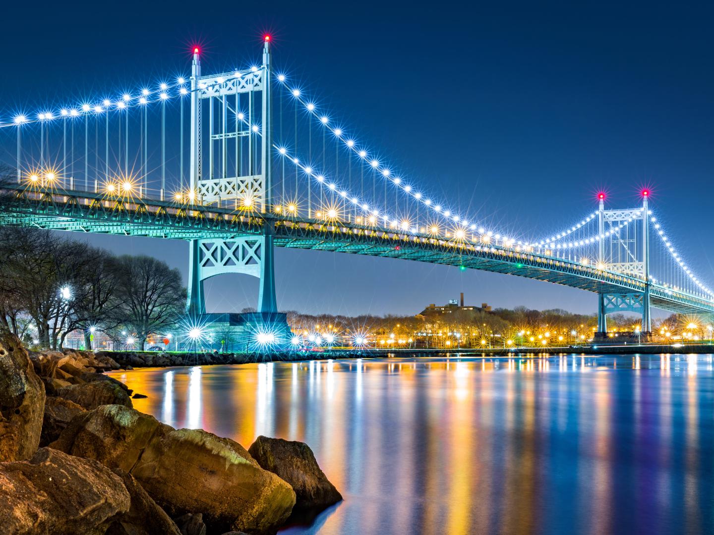 View of Randall's Island Park in New York City, New York