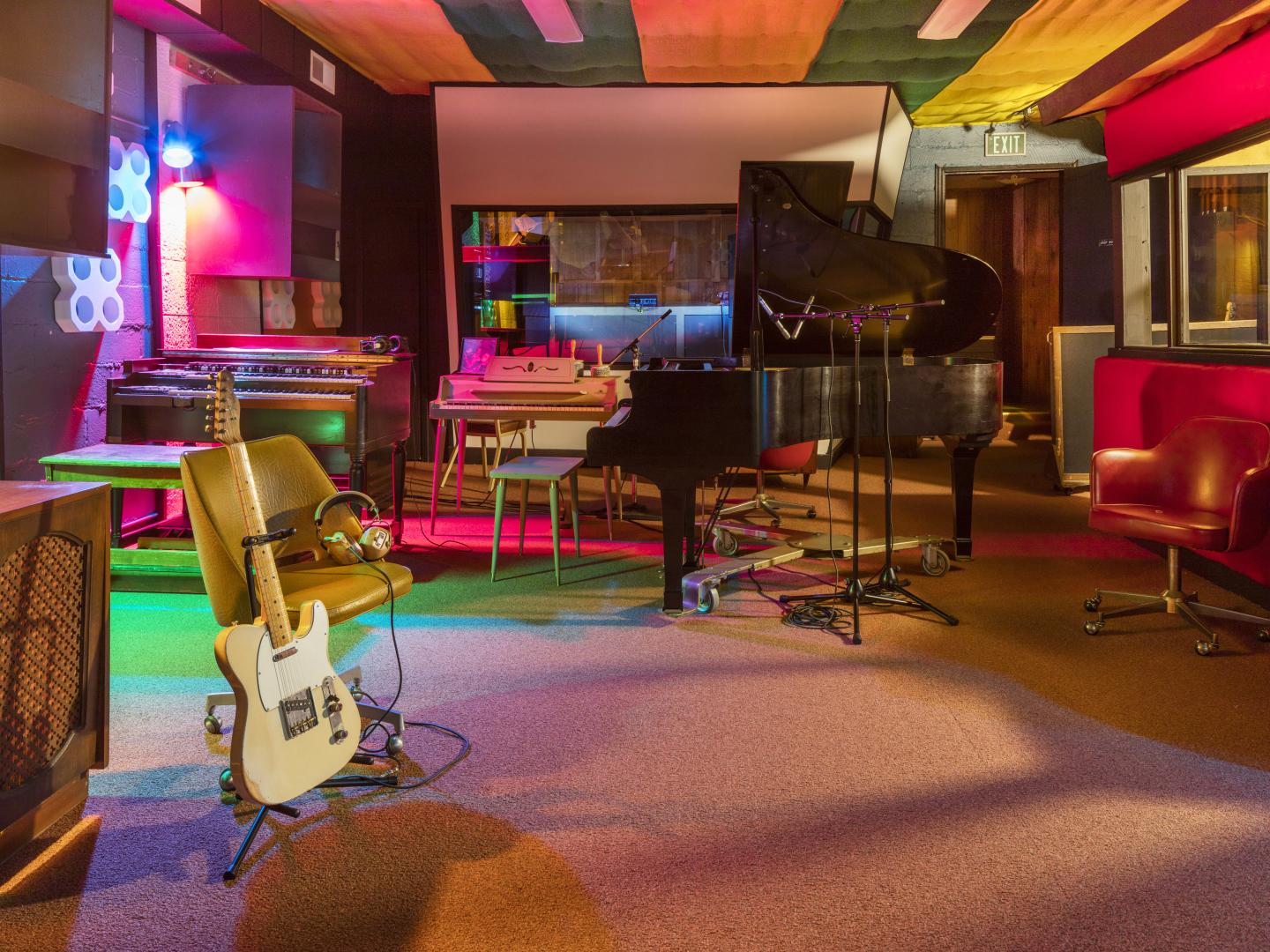 Inside the Muscle Shoals Sound Studio in Alabama