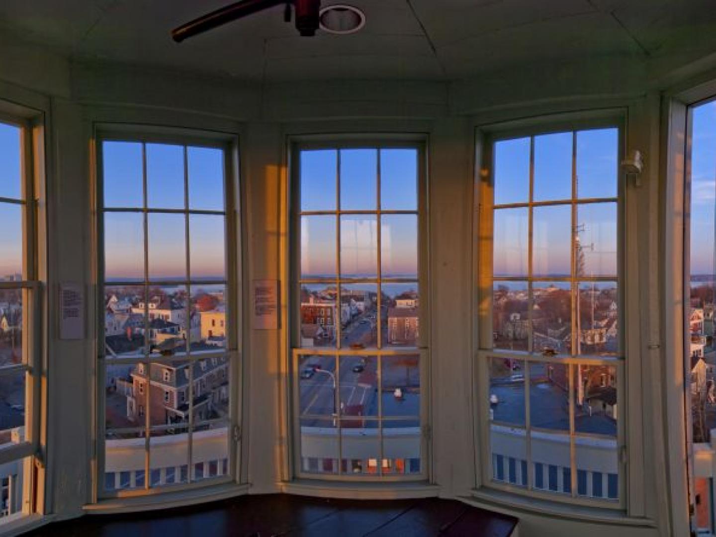View from the Portland Observatory in Maine