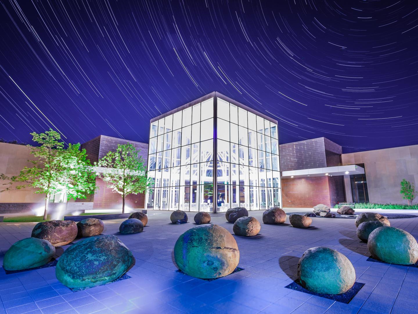 Exterior of the North Dakota Heritage Center & State Museum in Bismarck