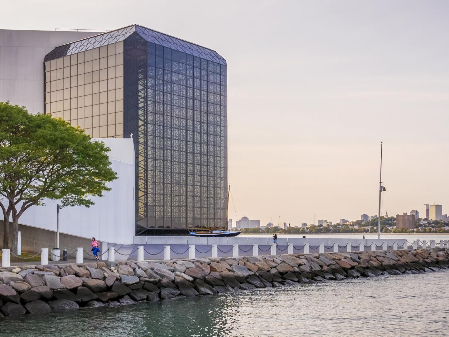 The John F. Kennedy Presidential Library and Museum in Boston, Massachusetts