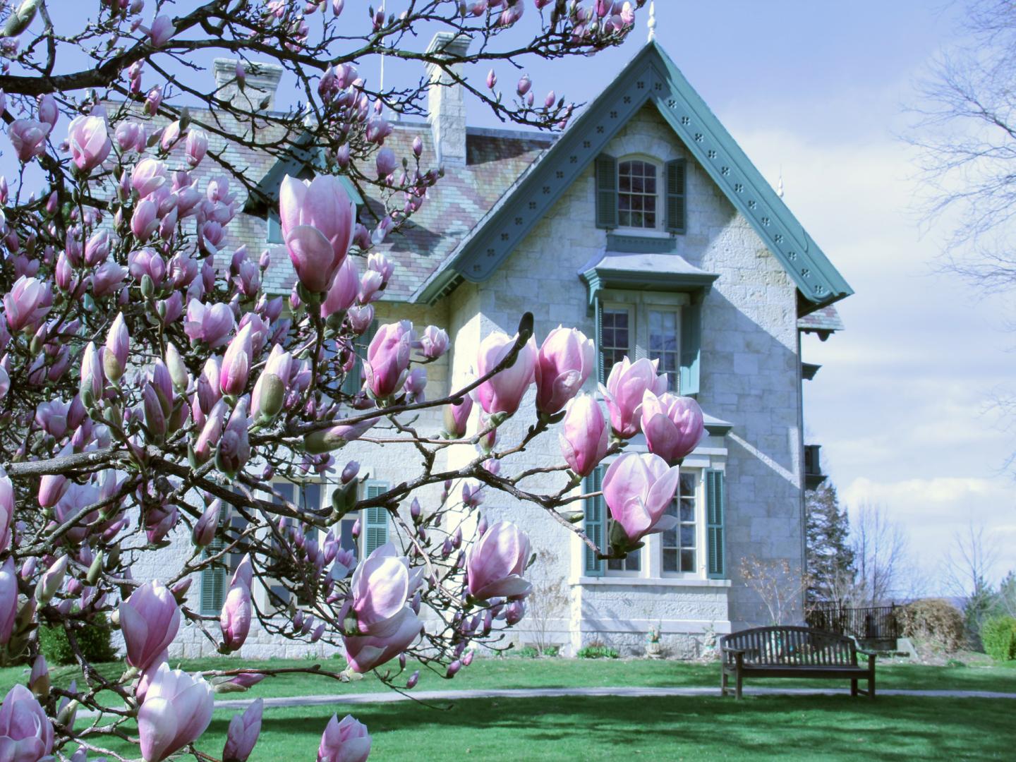 Exterior of the Norman Rockwell Museum in Stockbridge, Massachusetts