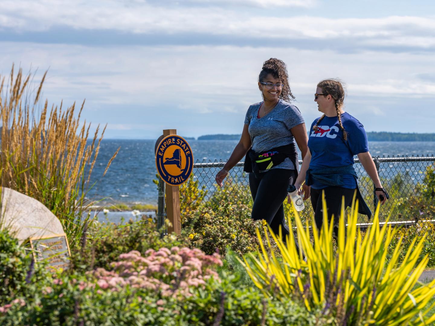 Exploring the Empire State Trail in Plattsburgh, New York 