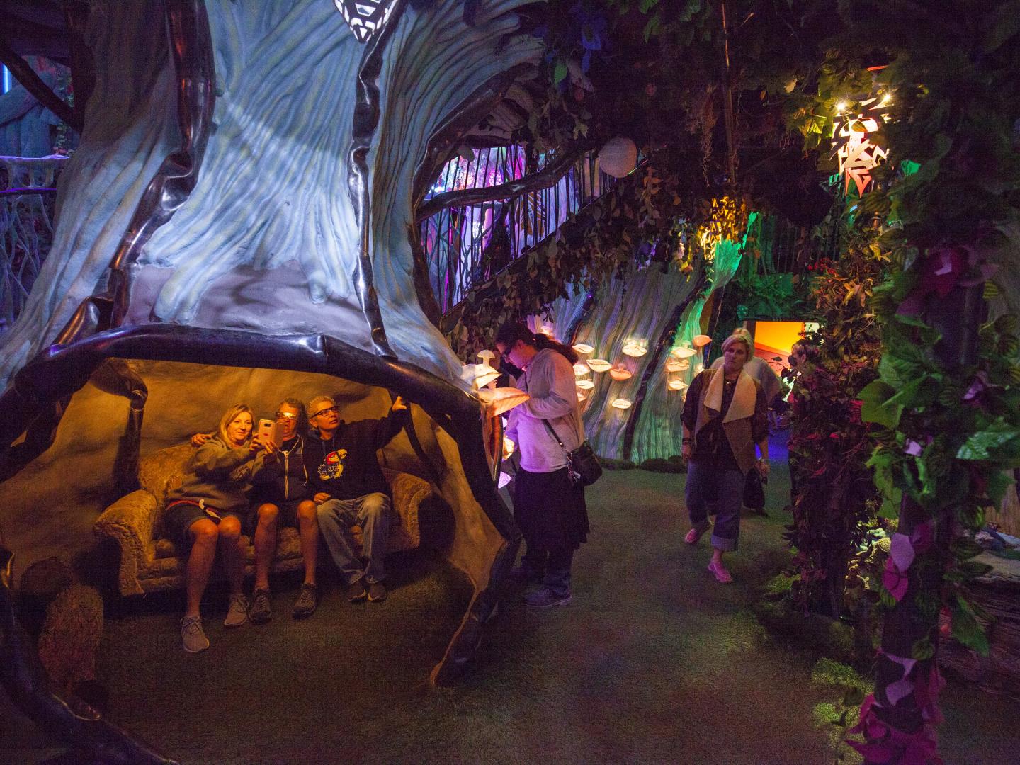 The House of Eternal Return at Meow Wolf in Santa Fe, New Mexico