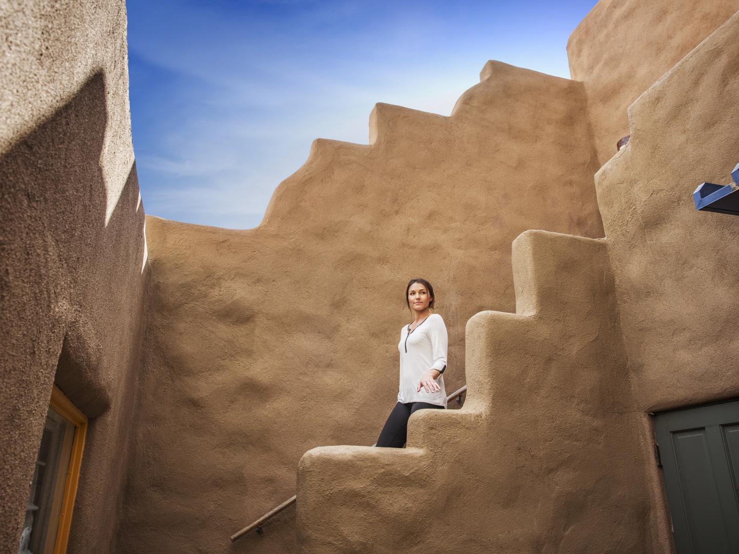 Touring Santa Fe Plaza in Santa Fe, New Mexico