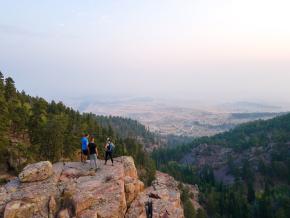 Incredible views from Casper Mountain