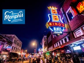 比爾街是孟菲斯夜生活的核心,正在舉辦單車之夜 比爾街是孟菲斯夜生活的核心,正在舉辦單車之夜