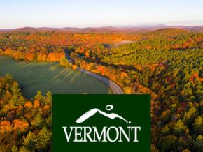 霧氣迷濛的威茲河谷秋葉