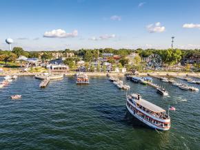 佩普瑞遜峽谷州立公園羅斯山的觀景台