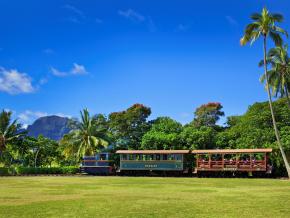 Take a ride on the Kauaʻi Plantation Railway at Kilohana Plantation Take a ride on the Kauaʻi Plantation Railway at Kilohana Plantation