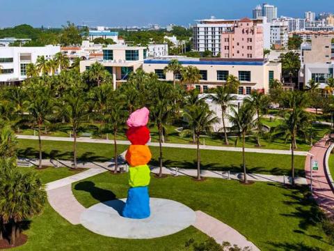 Art Basel Miami Beach, a Florida event featuring artwork from around the world Art Basel Miami Beach, a Florida event featuring artwork from around the world