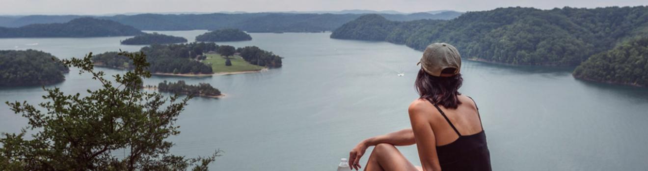 鳥瞰肯塔基州戴爾霍洛湖