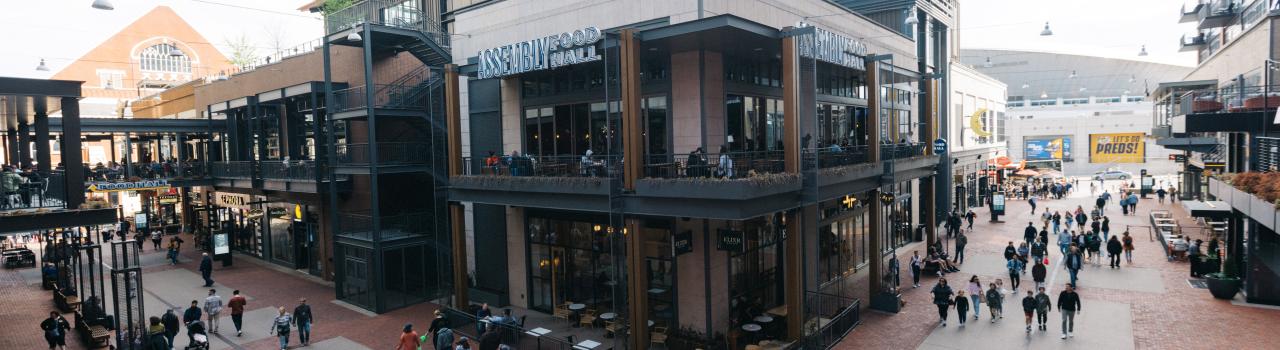 Fifth + Broadway, a shopping center in Nashville, Tennessee Fifth + Broadway, a shopping center in Nashville, Tennessee