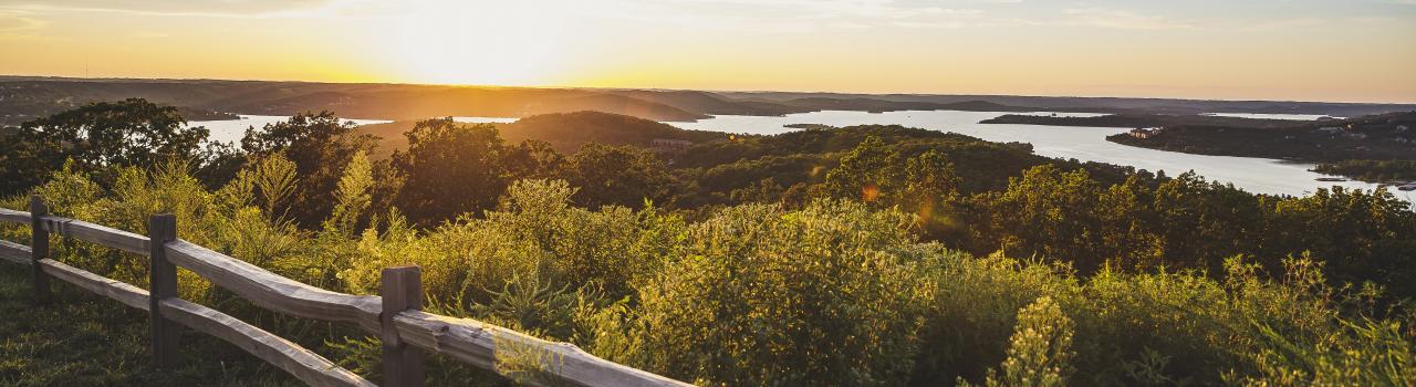 Table Rock Lake in Branson, Missouri Table Rock Lake in Branson, Missouri