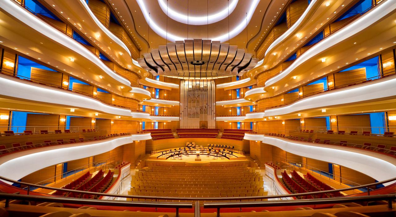 瑟格爾斯特羅姆藝術中心精緻輝煌的內部空間