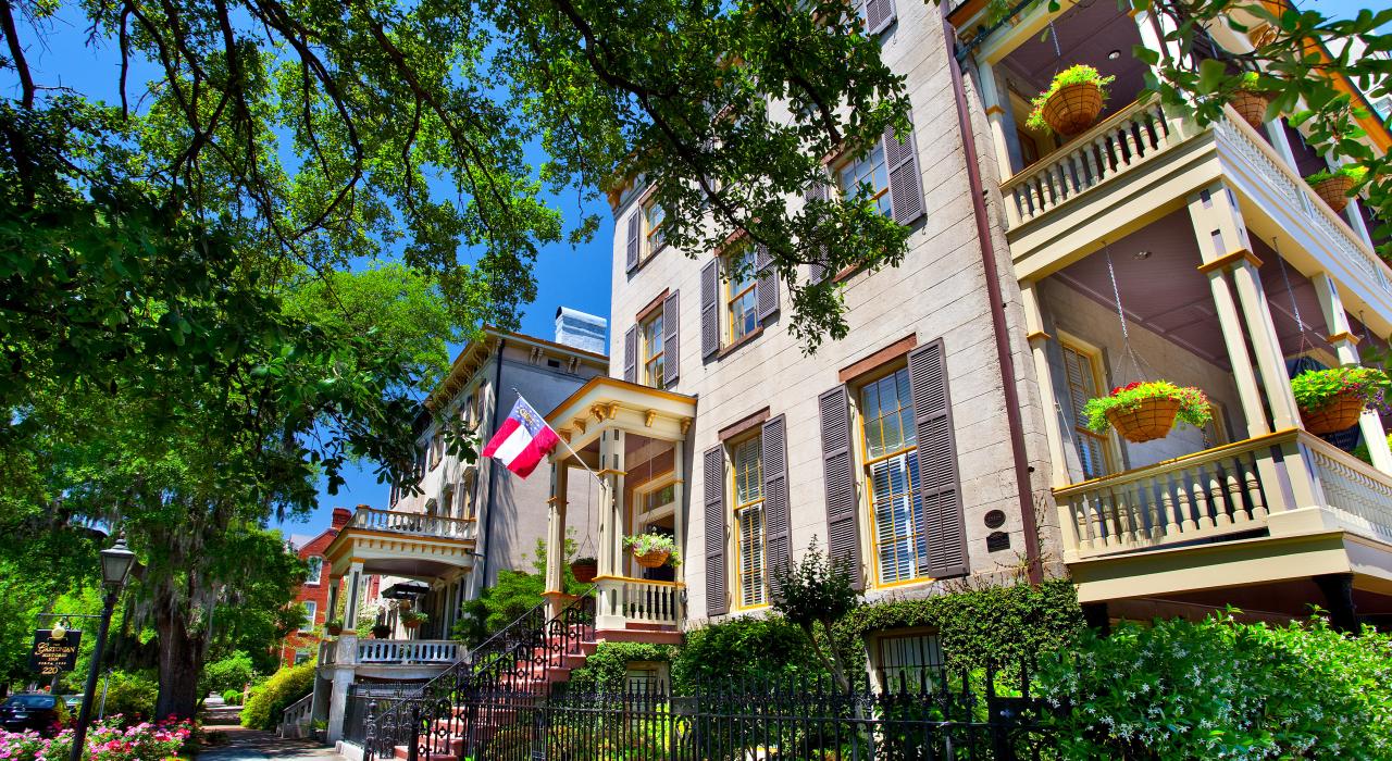 The Regency-Italianate-style Gastonian Inn, built in 1868 The Regency-Italianate-style Gastonian Inn, built in 1868