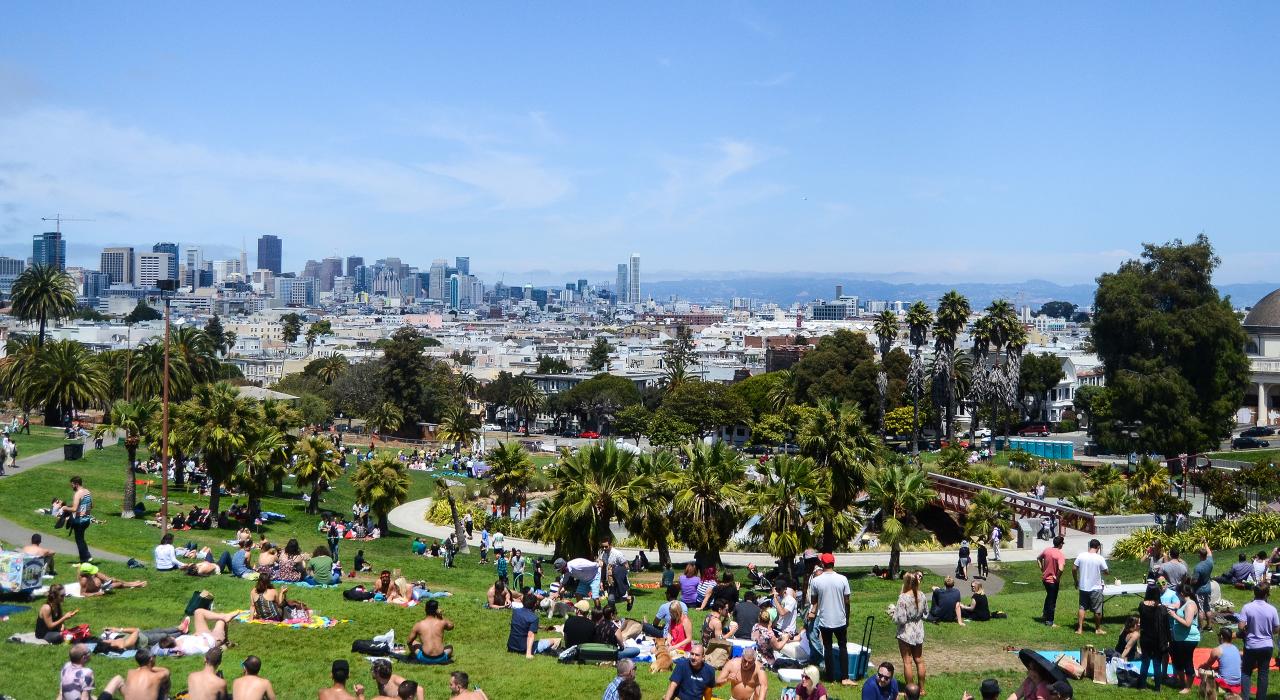 從多洛瑞斯公園欣賞城市美景
