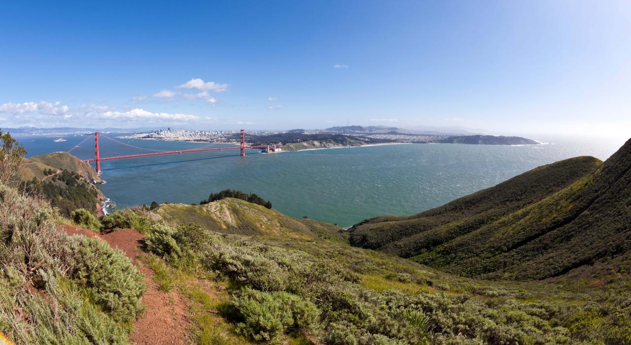 經典裝飾藝術風格大橋與舊金山交織出如畫風景