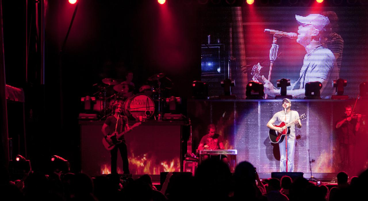 Concert at the RSM Classic tournament at Sea Island Golf Club