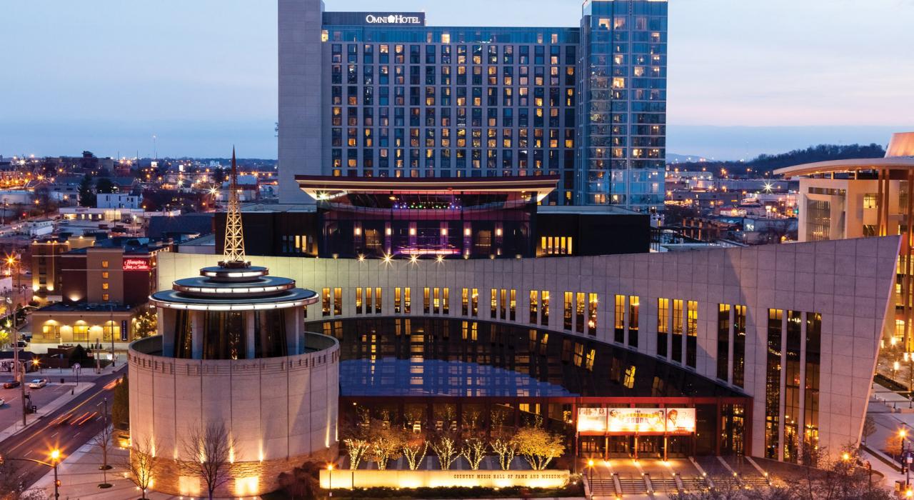 在田納西州納什維爾的鄉村音樂名人堂與博物館回顧傳統與歷史