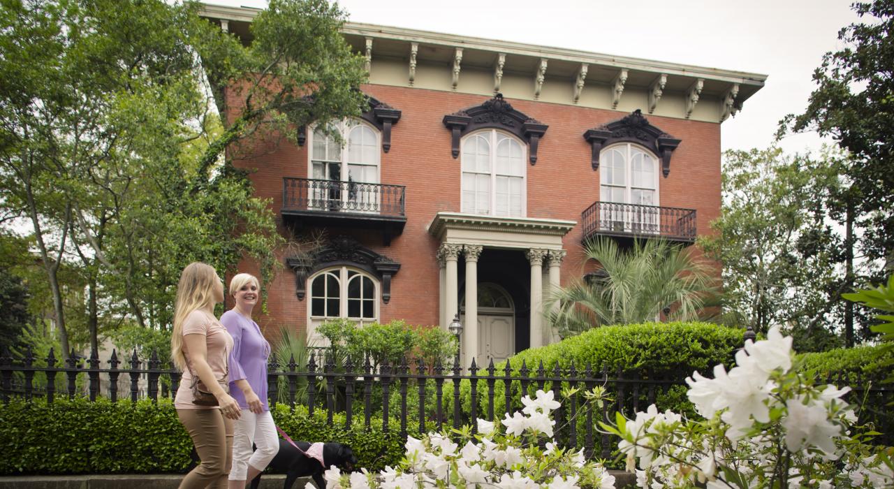 喬治亞州薩凡納的梅瑟‧威廉斯故居，《熱天午夜之慾望地帶》曾在此處取景