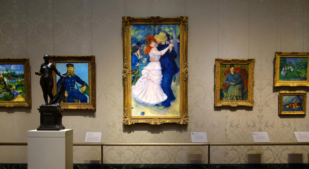 美術館的繪畫傑作