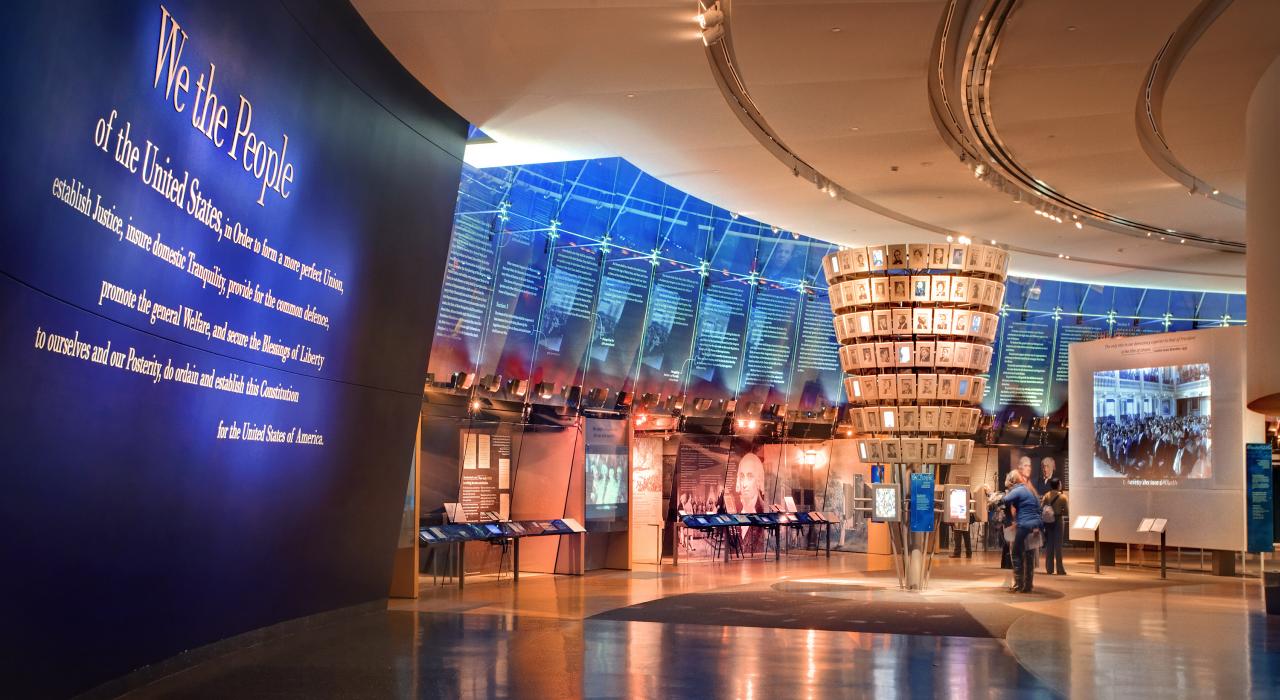 國家憲法中心歷史博物館的展覽