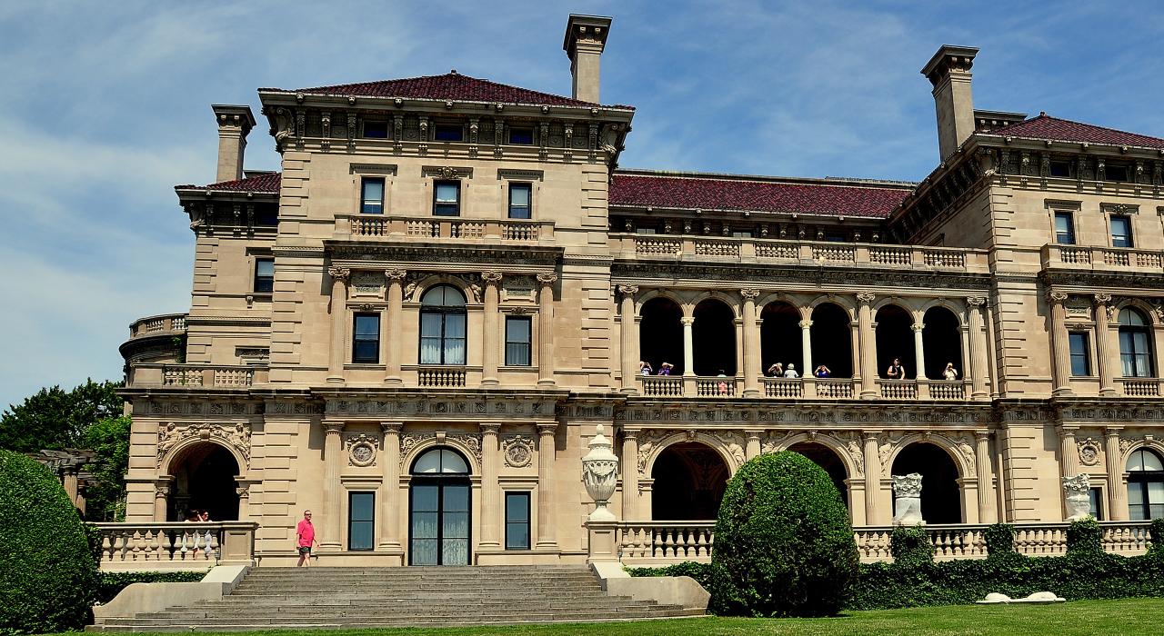 The Breakers mansion, former summer home of the Vanderbilt family