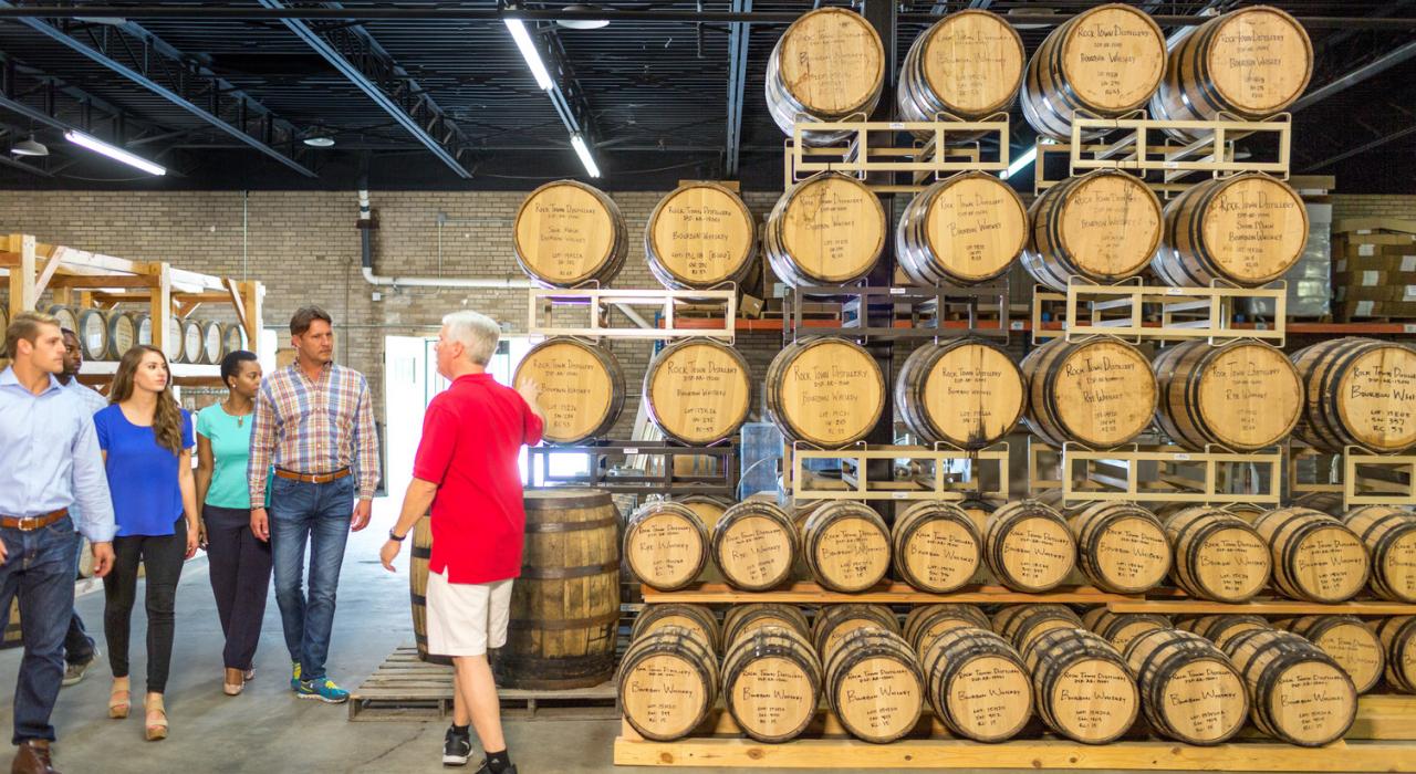 參觀羅克鎮蒸餾酒廠