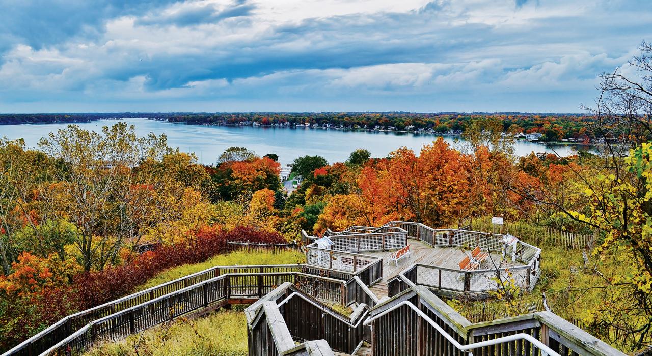Mt. Pisgah as the leaves are beginning to turn Mt. Pisgah as the leaves are beginning to turn