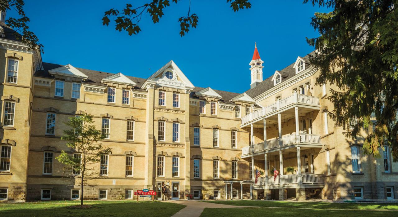 Grand Traverse Commons, an 1884 hospital turned into a shopping and dining destination Grand Traverse Commons, an 1884 hospital turned into a shopping and dining destination