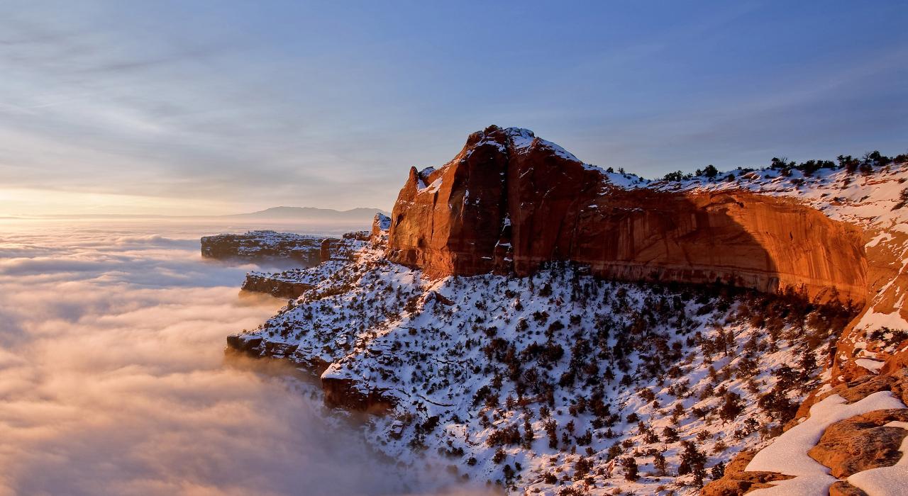 The Island in the Sky at Canyonlands National Park The Island in the Sky at Canyonlands National Park