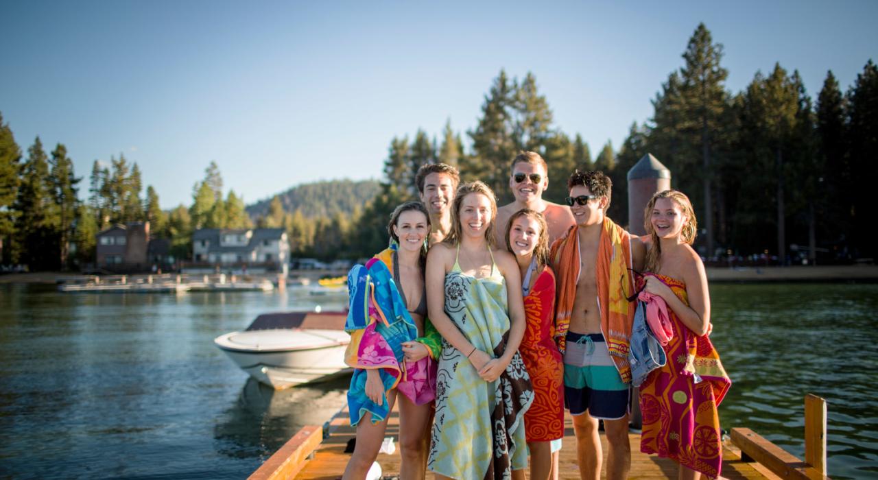 All smiles after a fun day on the lake