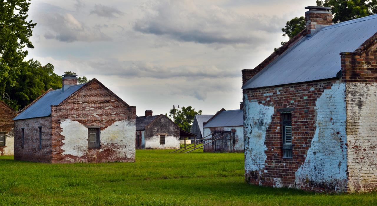 Original tenant quarters on Magnolia Plantation, part of the Cane River Creole National Historical Park