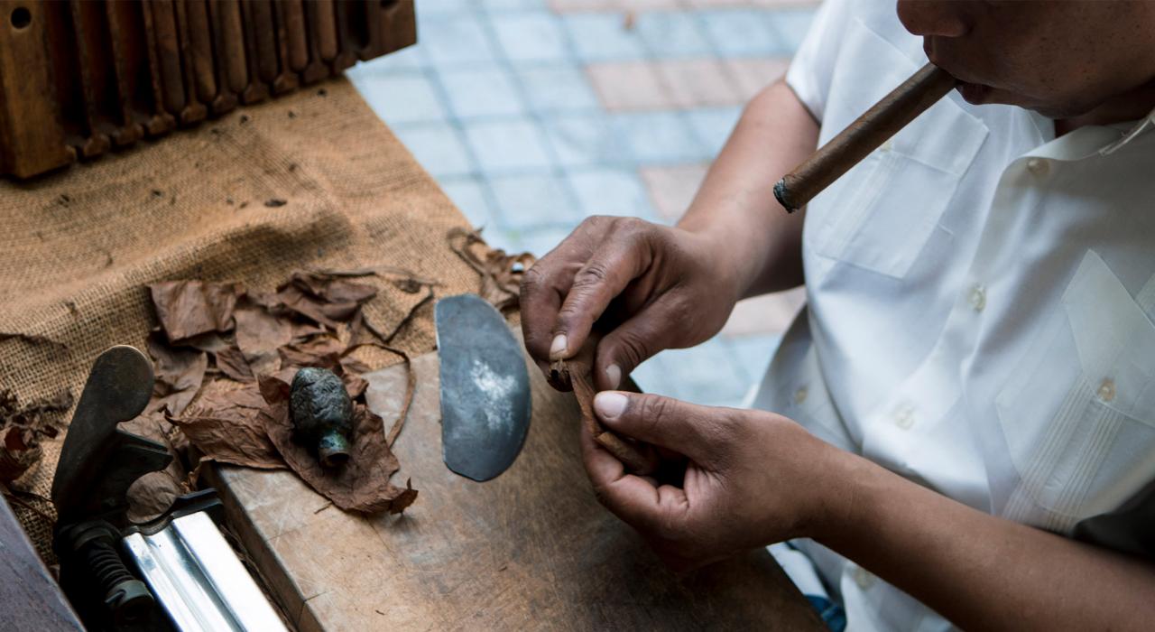 小哈瓦那的古巴雪茄製作工藝