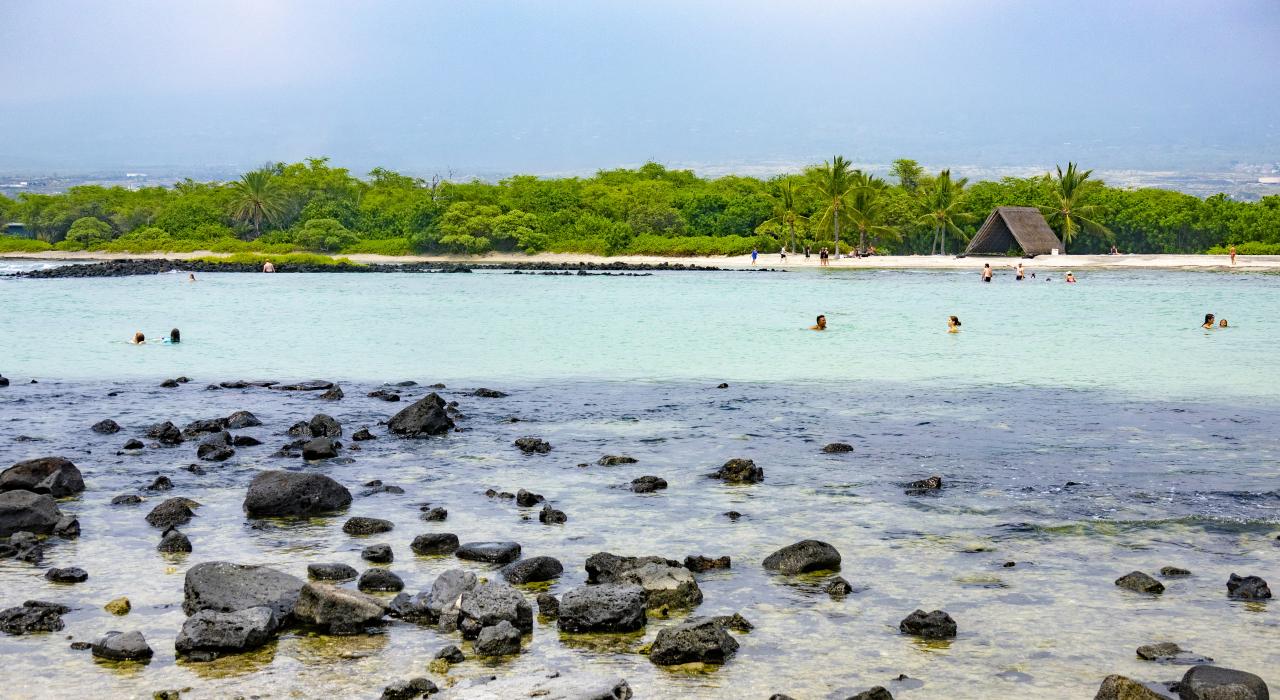History meets nature at Kaloko-Honokohau National Historical Park in the Kailua-Kona region of Hawaiʻi Island