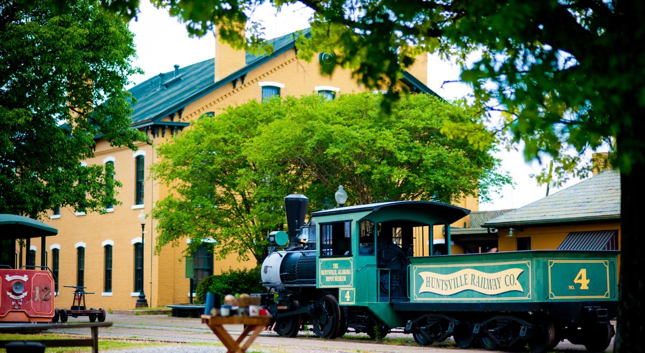 Historical views at Alabama’s oldest surviving railroad depot