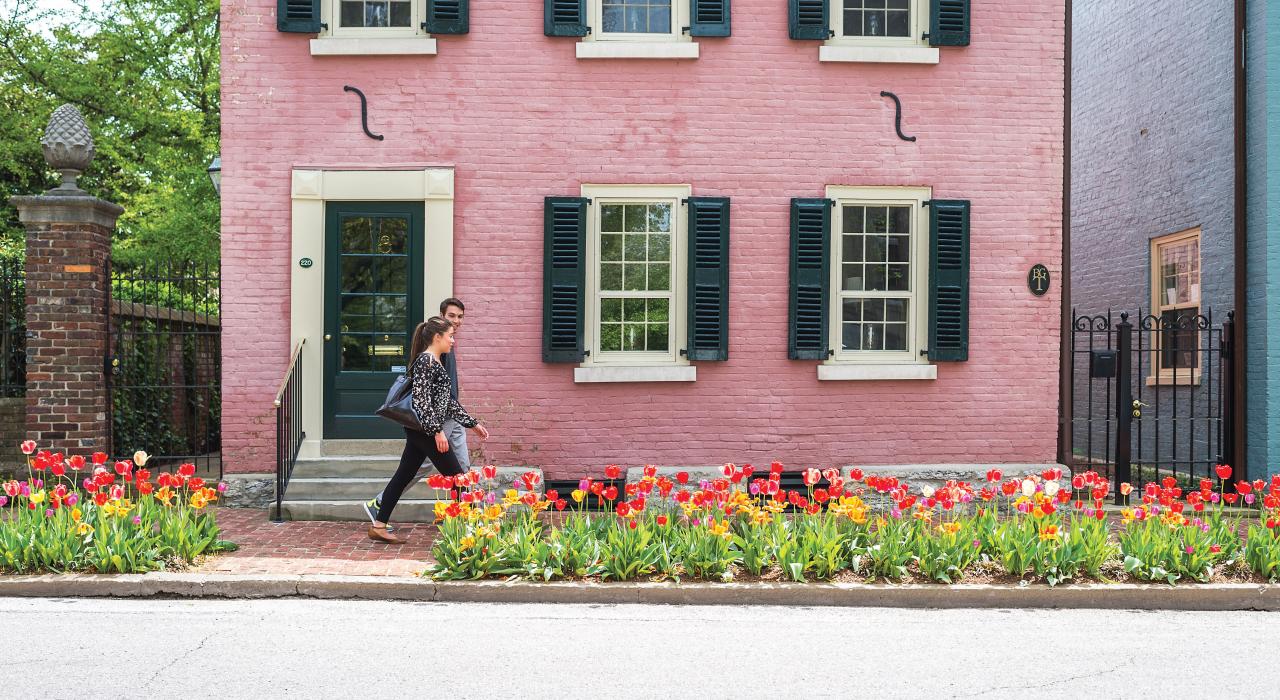 信步走逛多彩繽紛的街區
