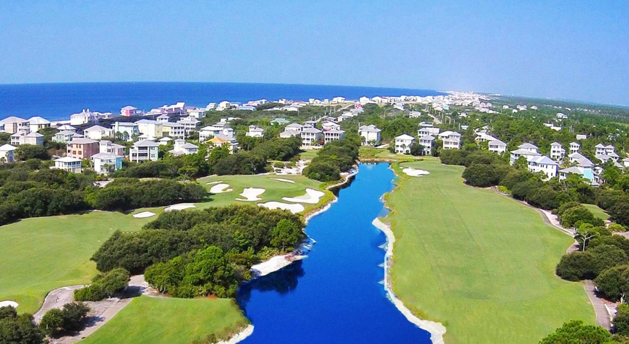 The Kiva Dunes Golf Course, one of 14 area courses