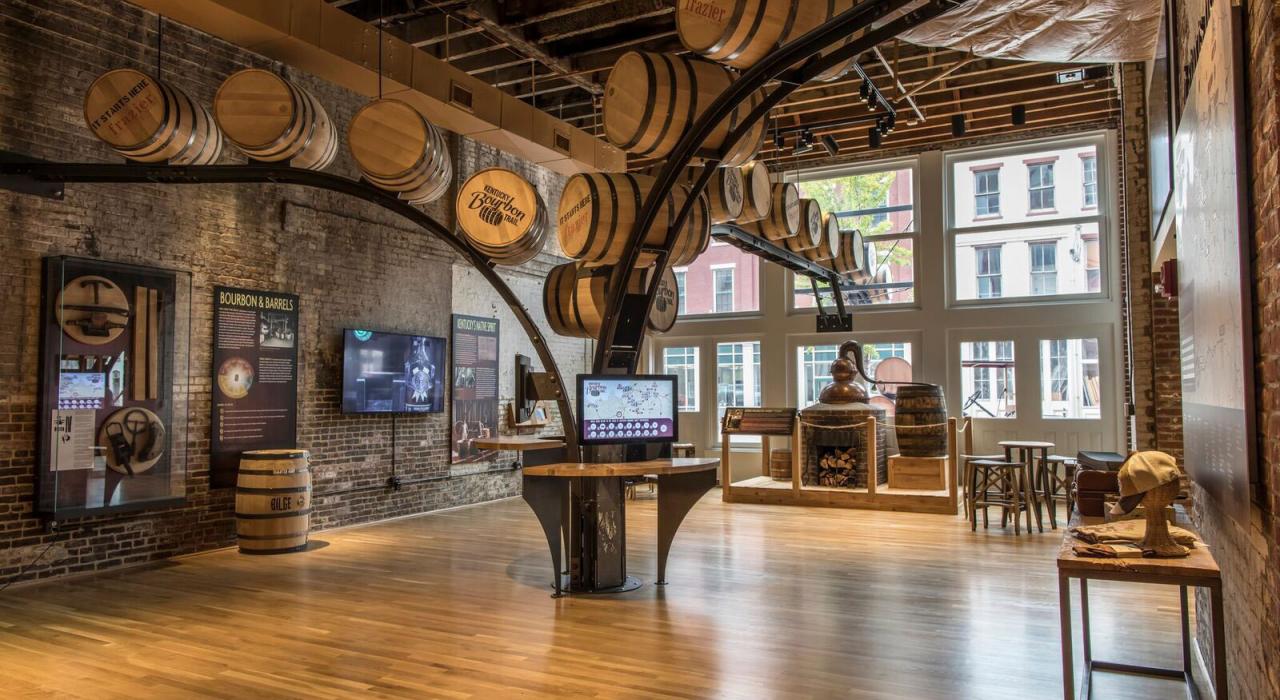 肯塔基州波本小徑迎賓中心是深入瞭解釀酒歷史的好去處