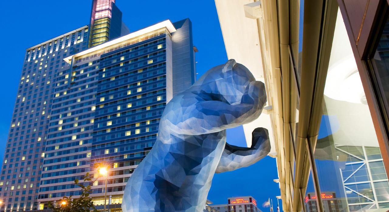 "I See What You Mean" public art sculpture at Colorado Convention Center