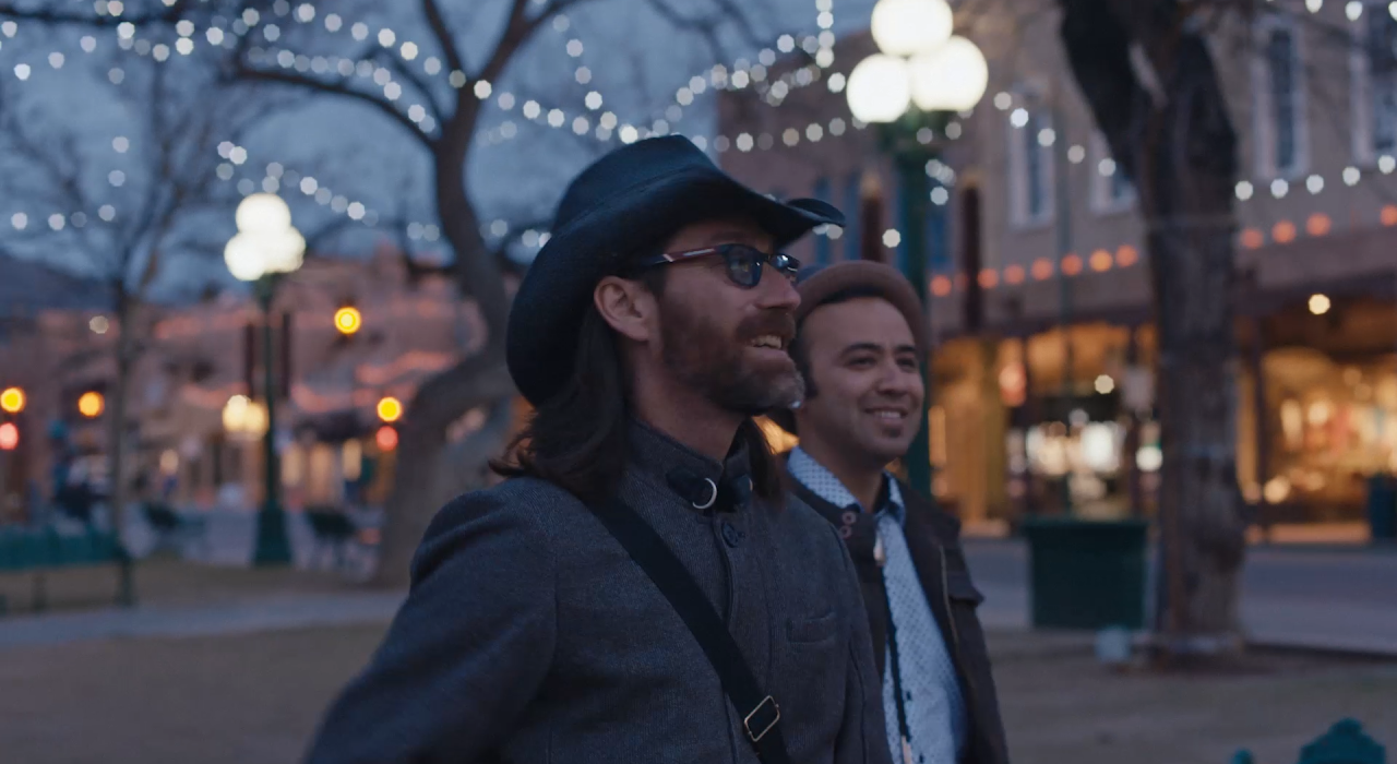Exploring Santa Fe, New Mexico, at twilight Exploring Santa Fe, New Mexico, at twilight