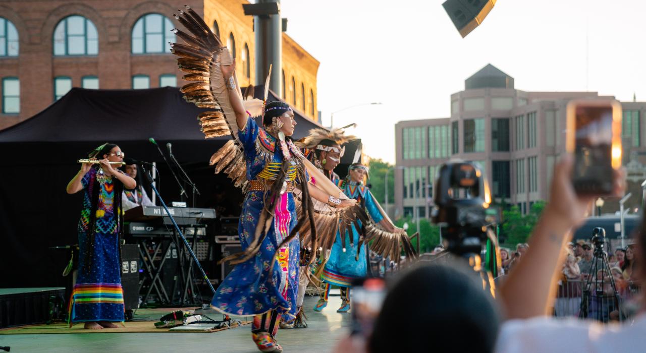 Live music at Levitt at the Falls
