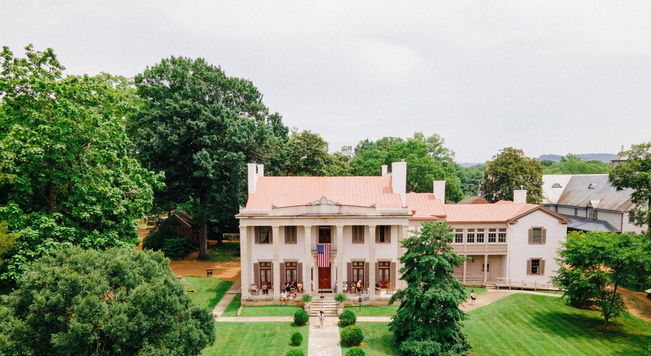 The gorgeous grounds of Belle Meade Historic Site and Winery The gorgeous grounds of Belle Meade Historic Site and Winery